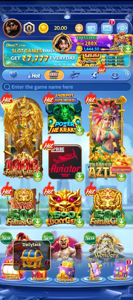 DiwaAsia Game App 